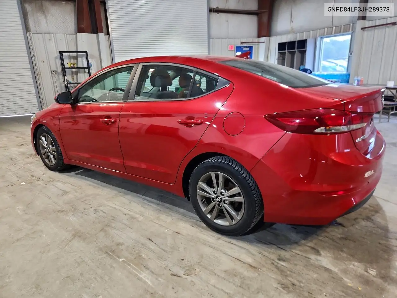 2018 HYUNDAI ELANTRA VIN 5NPD84LF3JH289378 — фото 2