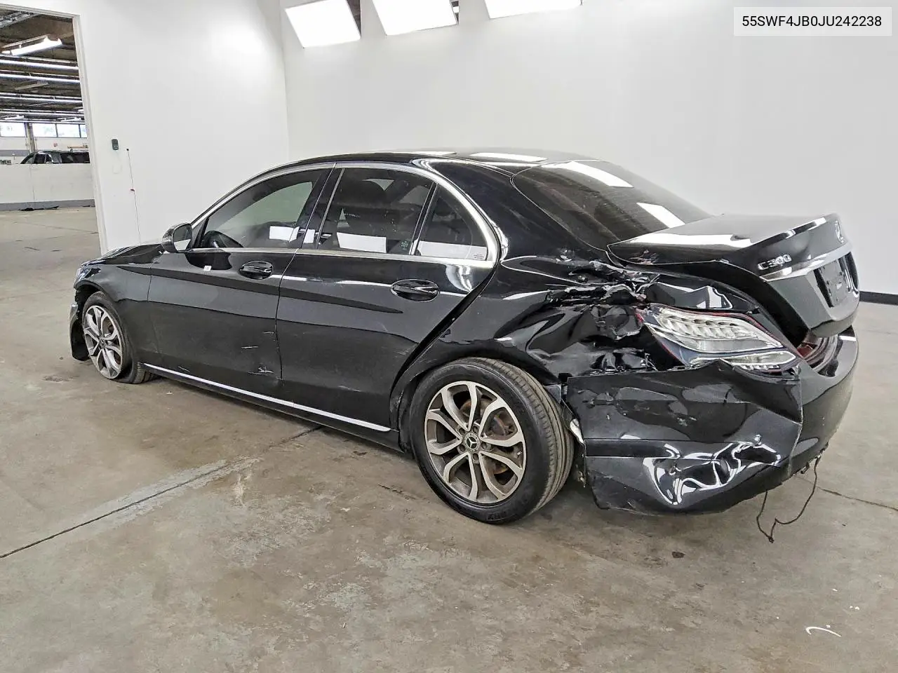 2018 MERCEDES C-KLASSE VIN 55SWF4JB0JU242238 — фото 2