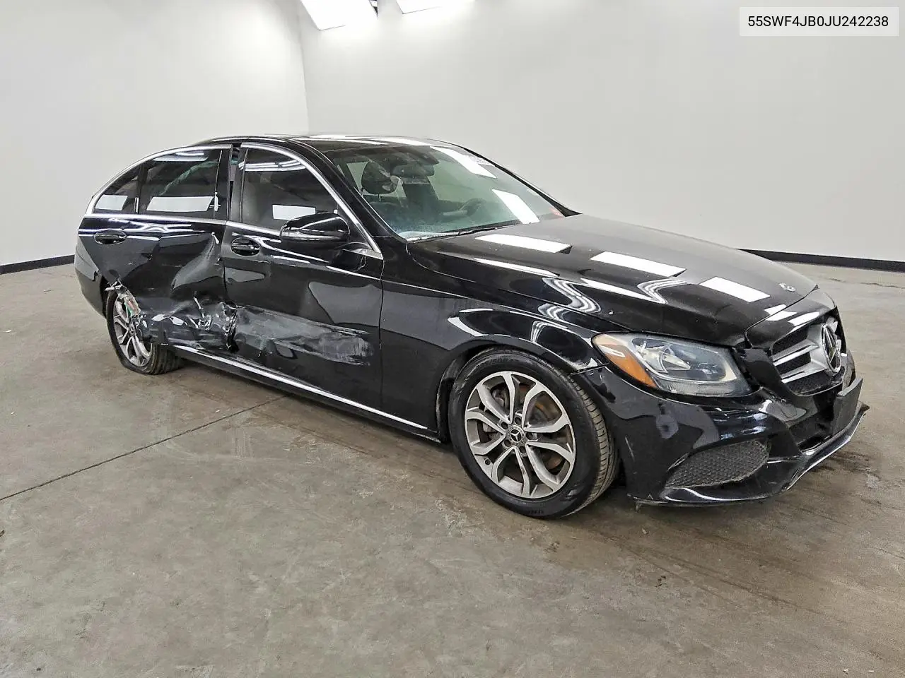 2018 MERCEDES C-KLASSE VIN 55SWF4JB0JU242238 — фото 4