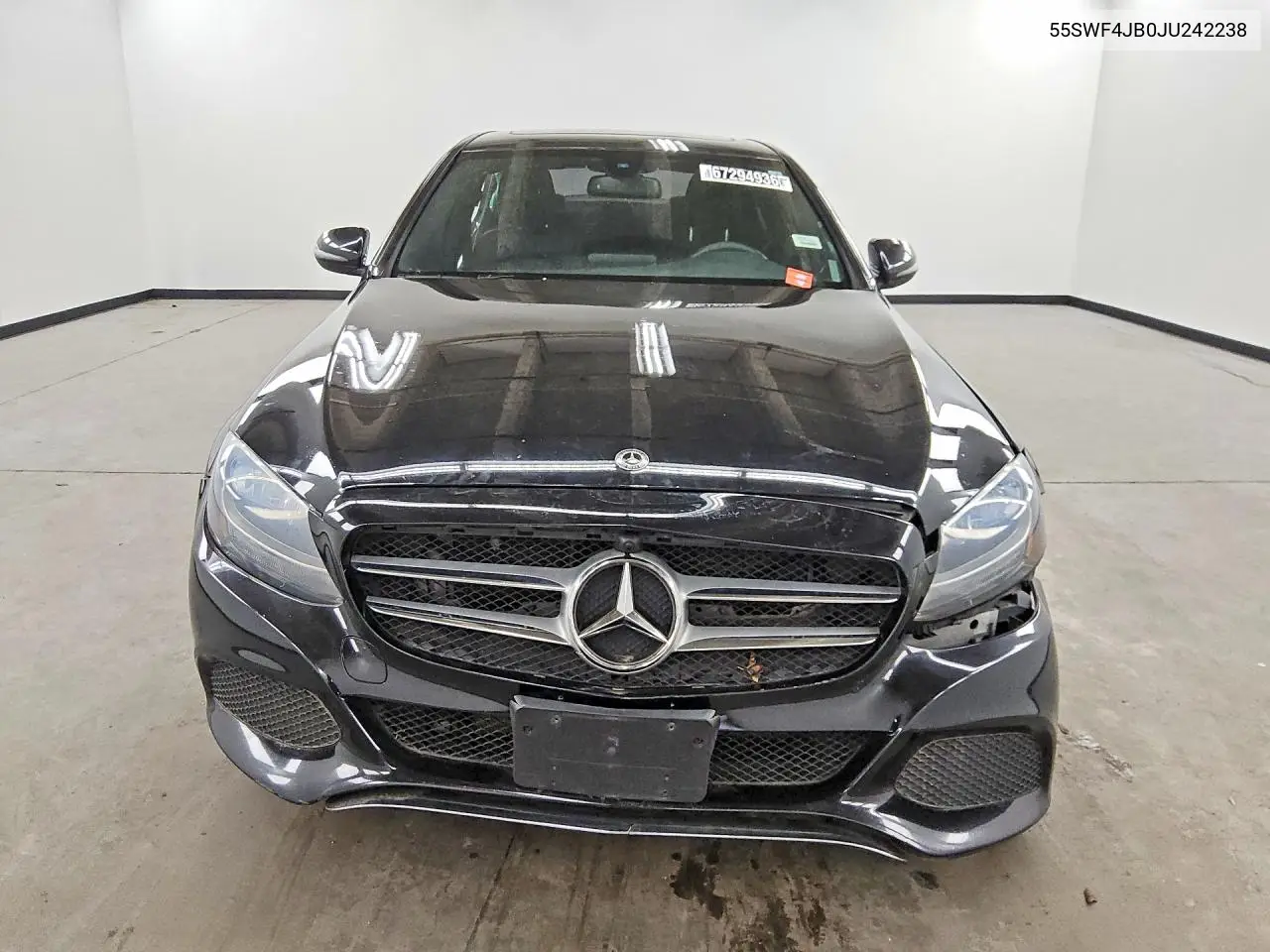 2018 MERCEDES C-KLASSE VIN 55SWF4JB0JU242238 — фото 5