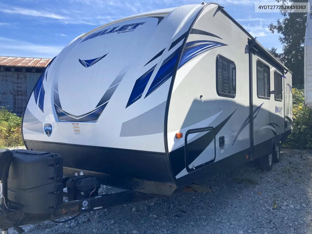 N/A N/A 2018, VIN 4YDT27725JX435383