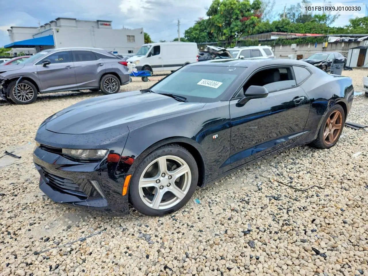 CHEVROLET CAMARO 2018, VIN 1G1FB1RX9J0100330