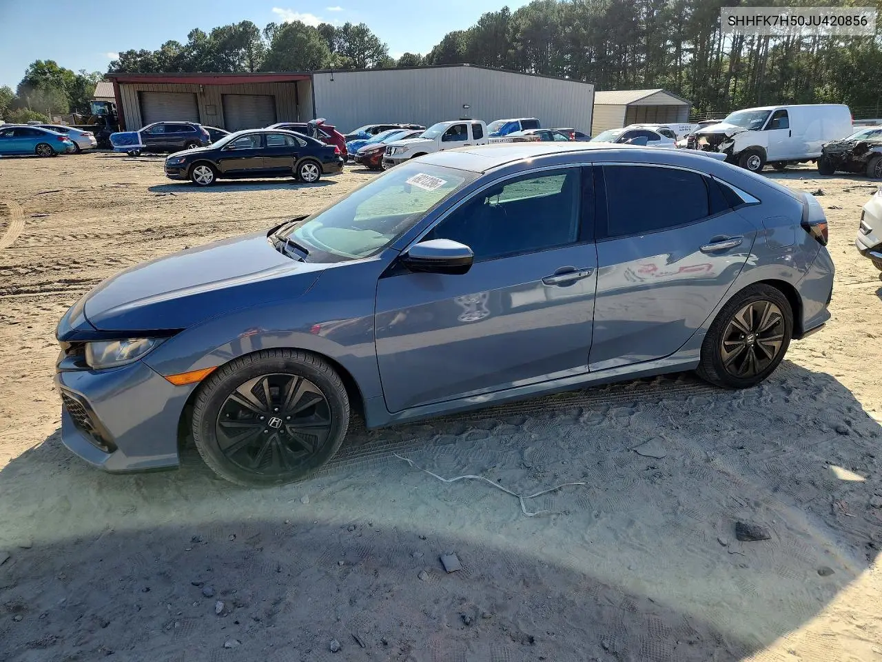 HONDA CIVIC 2018, VIN SHHFK7H50JU420856
