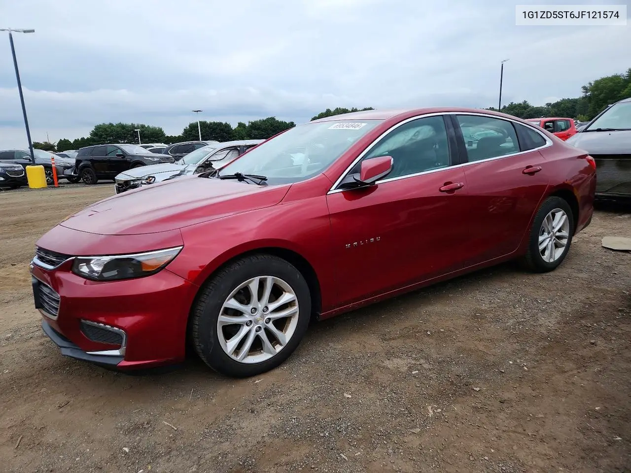 CHEVROLET MALIBU 2018, VIN 1G1ZD5ST6JF121574