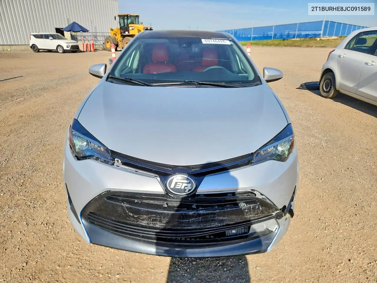 2018 TOYOTA COROLLA VIN 2T1BURHE8JC091589 — фото 5