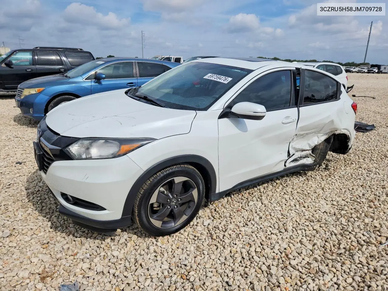 HONDA HR-V 2018, VIN 3CZRU5H58JM709728