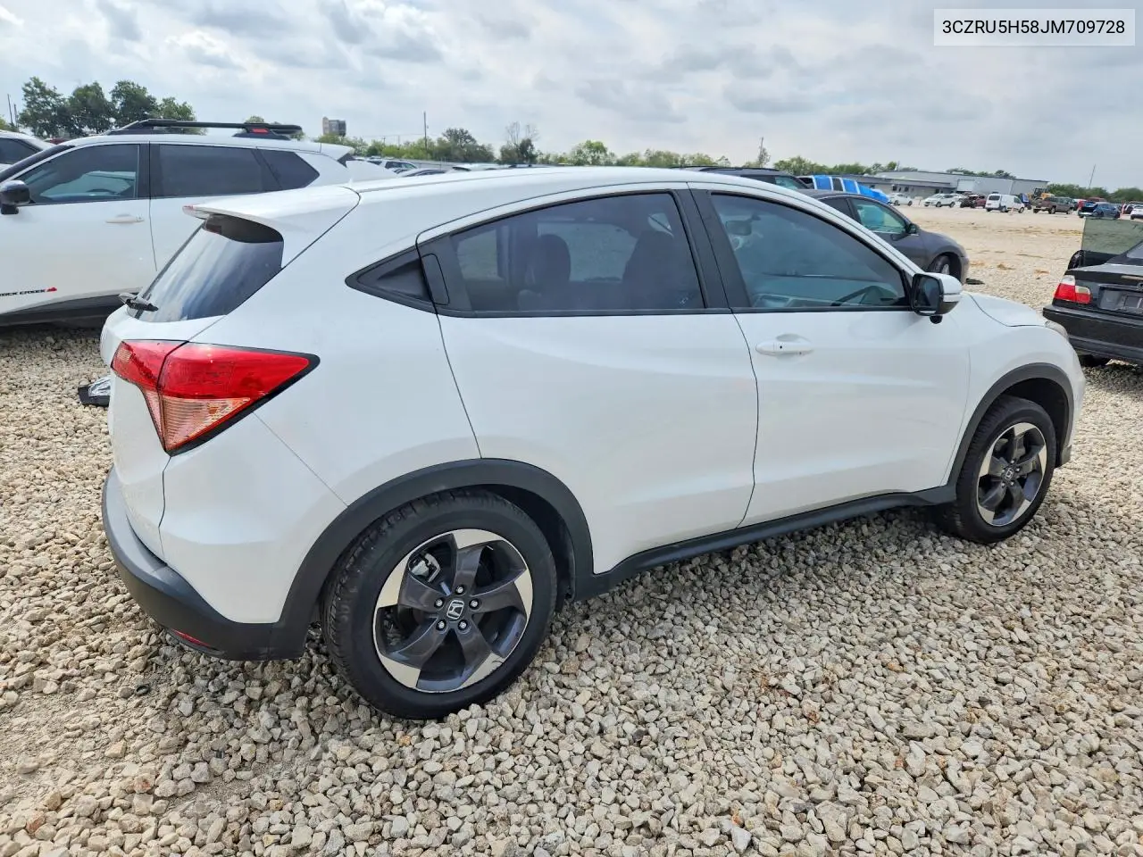 2018 HONDA HR-V VIN 3CZRU5H58JM709728 — фото 3