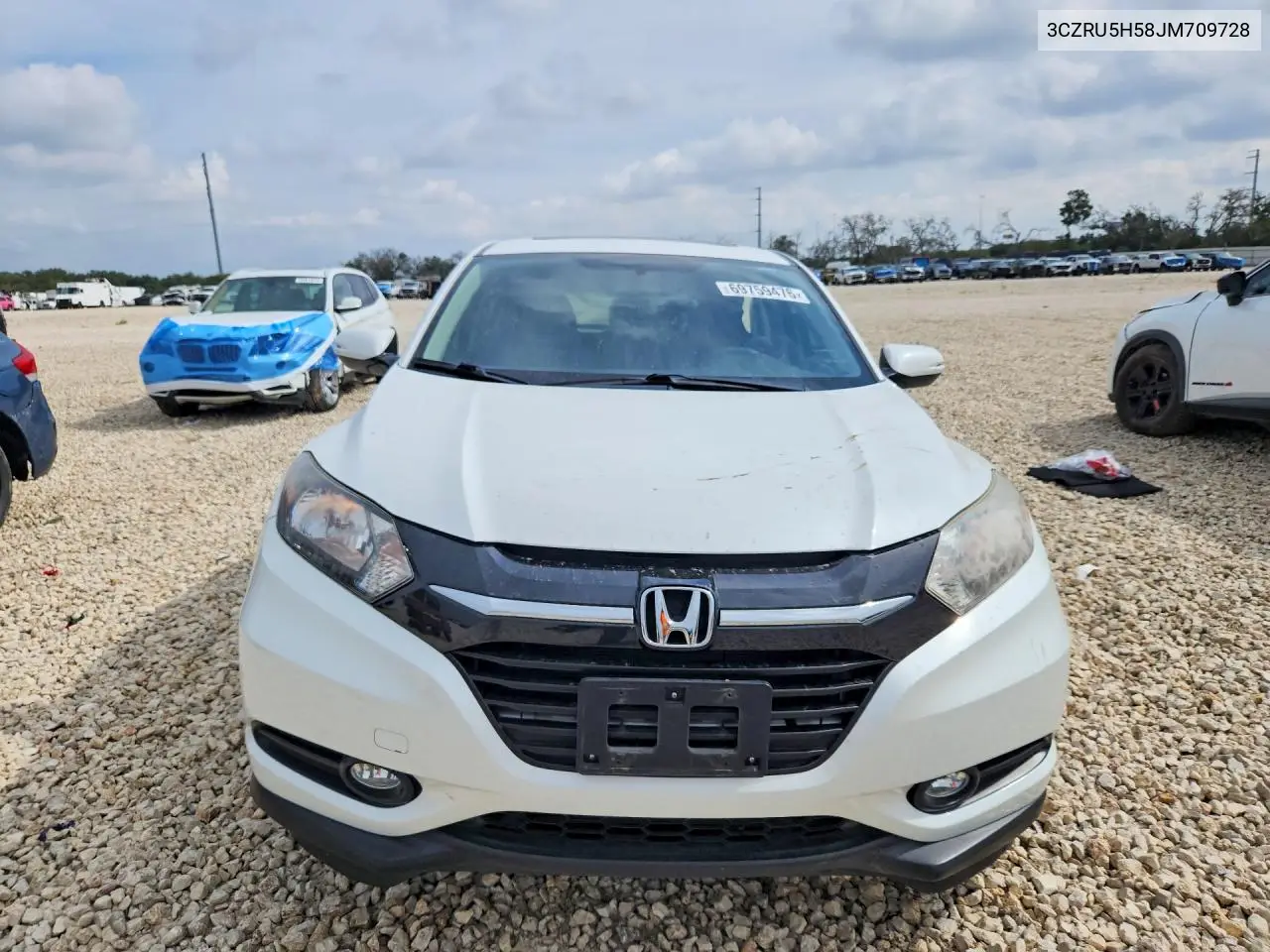 2018 HONDA HR-V VIN 3CZRU5H58JM709728 — фото 5
