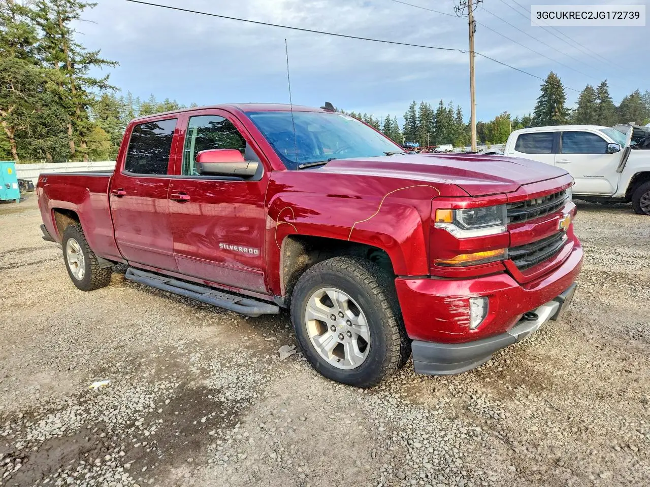 2018 CHEVROLET SILVERADO VIN 3GCUKREC2JG172739 — фото 4