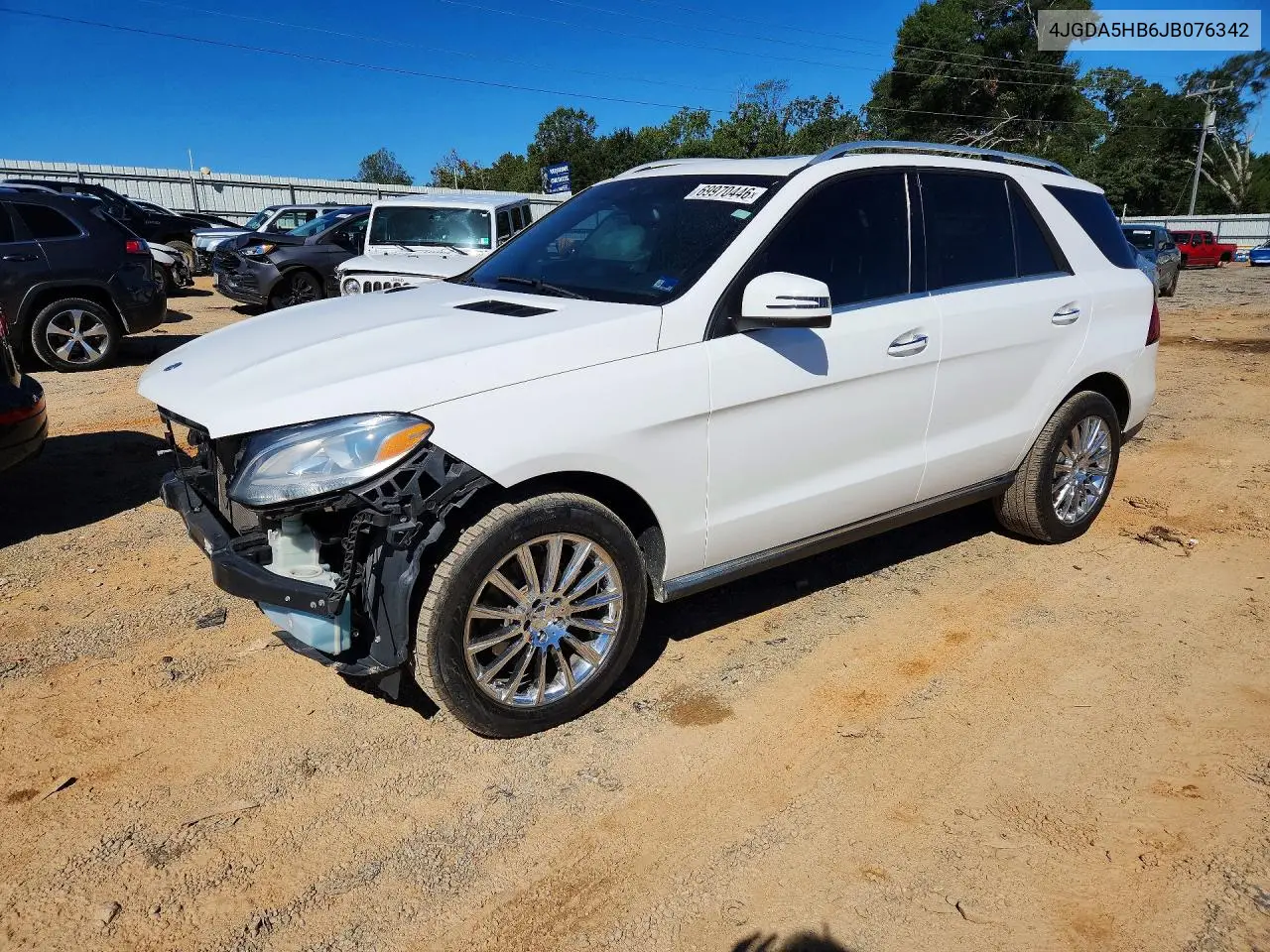 MERCEDES GLE 2018, VIN 4JGDA5HB6JB076342