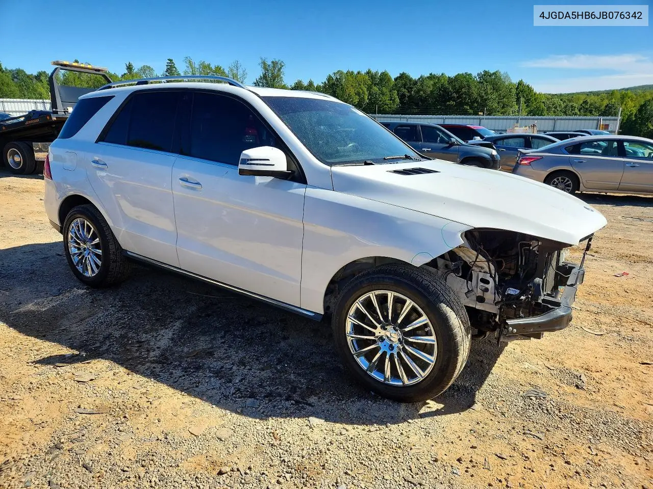 2018 MERCEDES GLE VIN 4JGDA5HB6JB076342 — фото 4