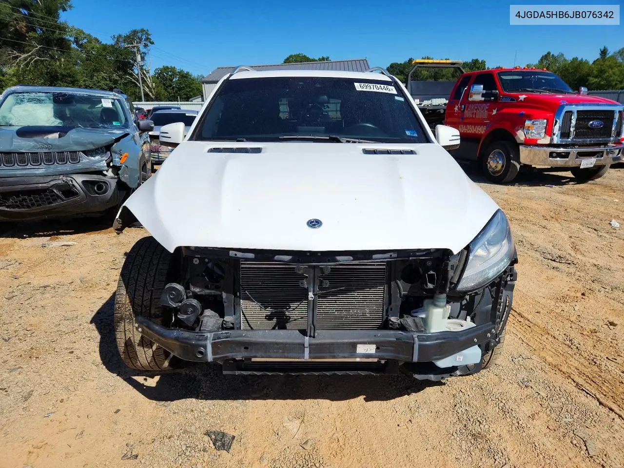 2018 MERCEDES GLE VIN 4JGDA5HB6JB076342 — фото 5