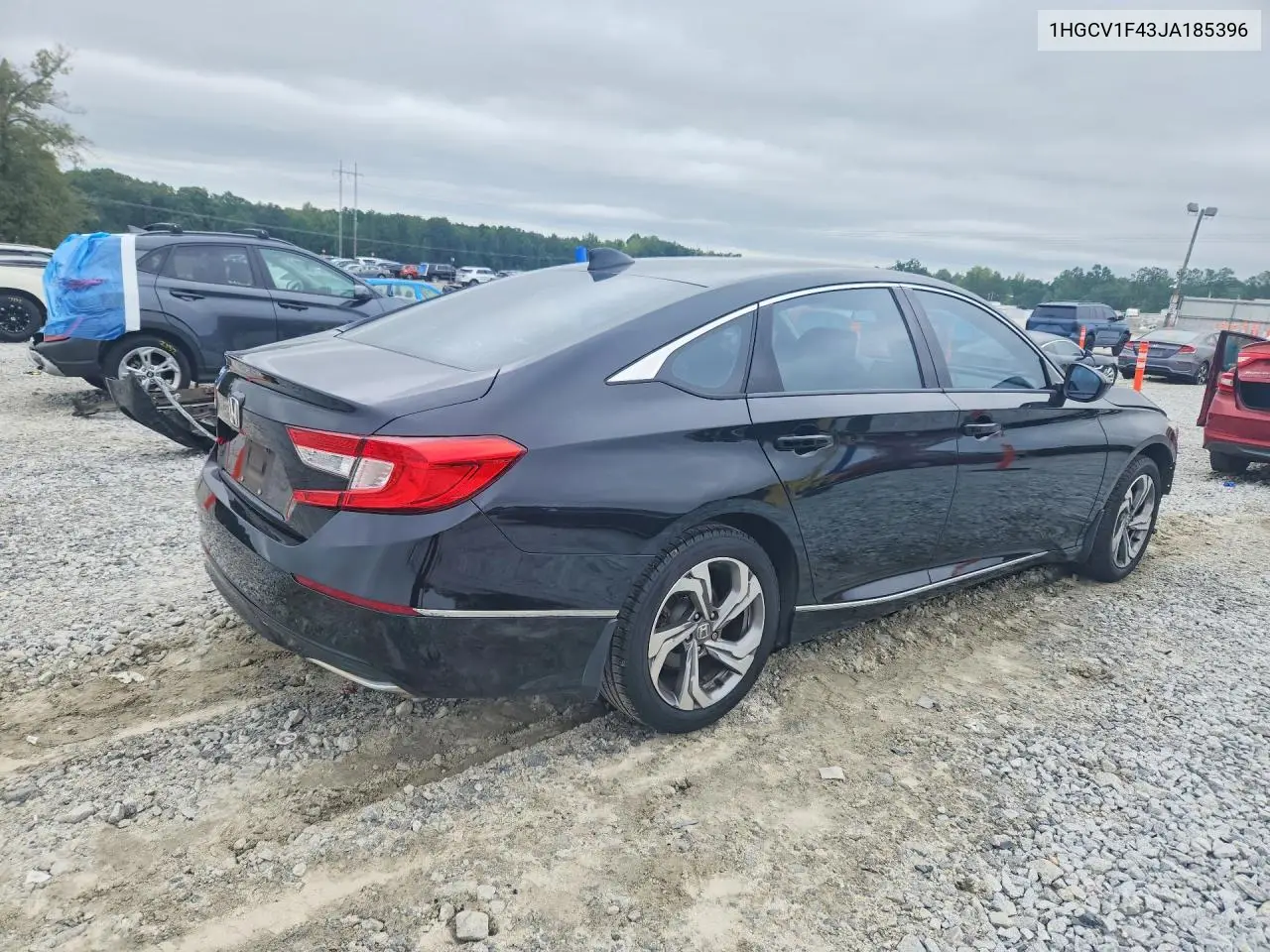 2018 HONDA ACCORD VIN 1HGCV1F43JA185396 — фото 3