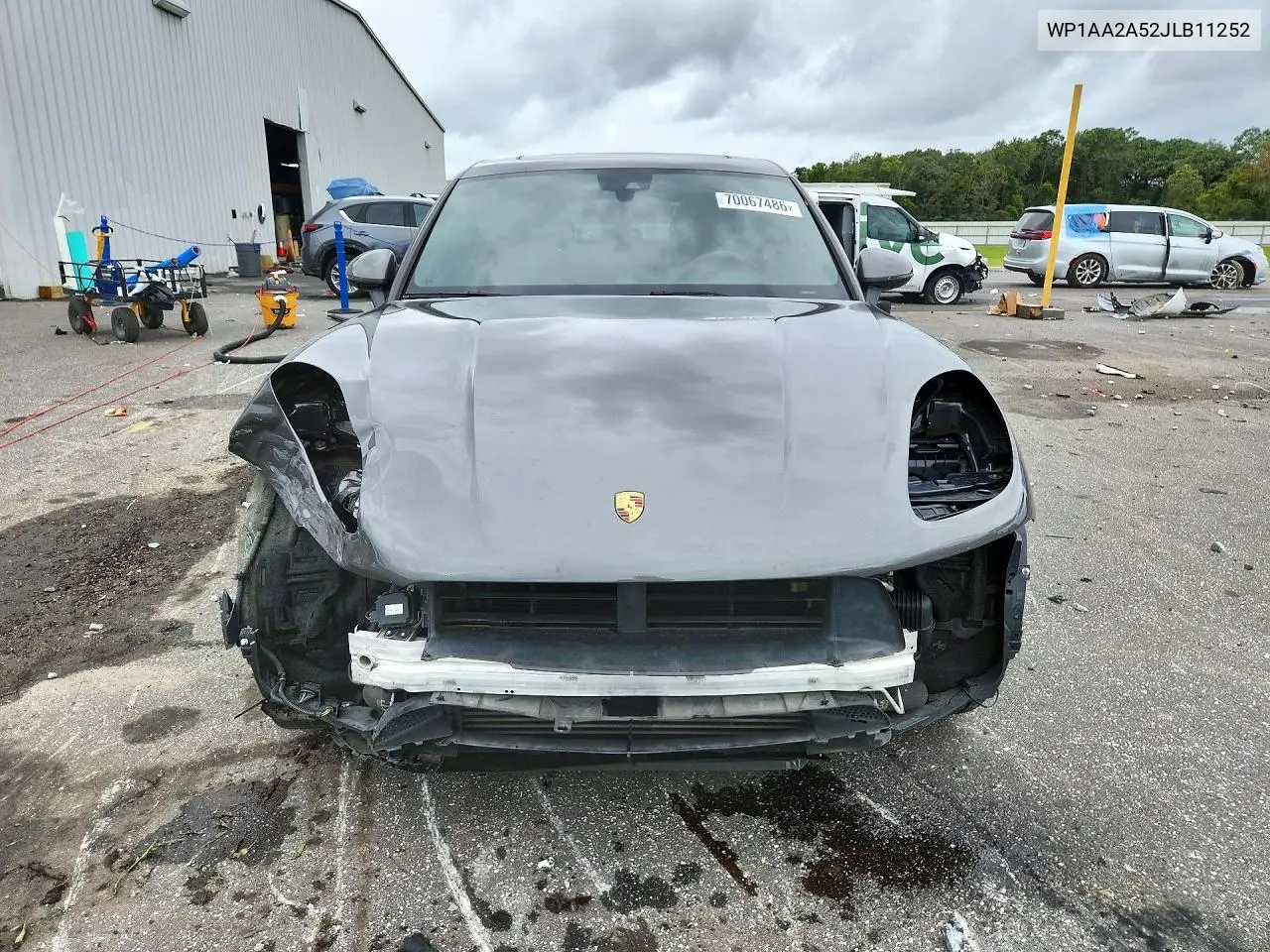 2018 PORSCHE MACAN VIN WP1AA2A52JLB11252 — фото 5