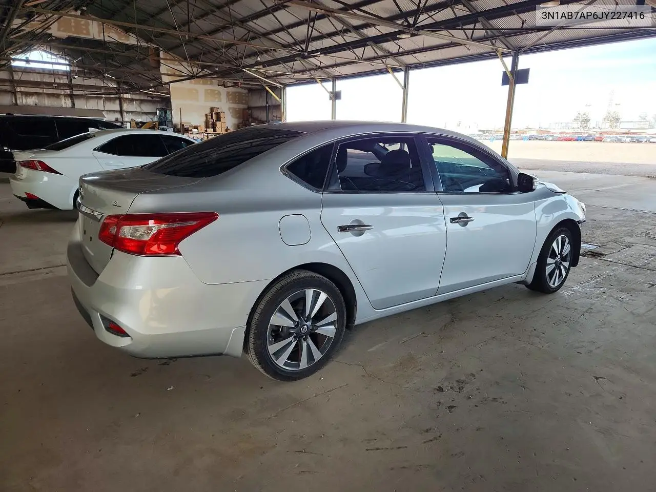 2018 NISSAN SENTRA VIN 3N1AB7AP6JY227416 — фото 3