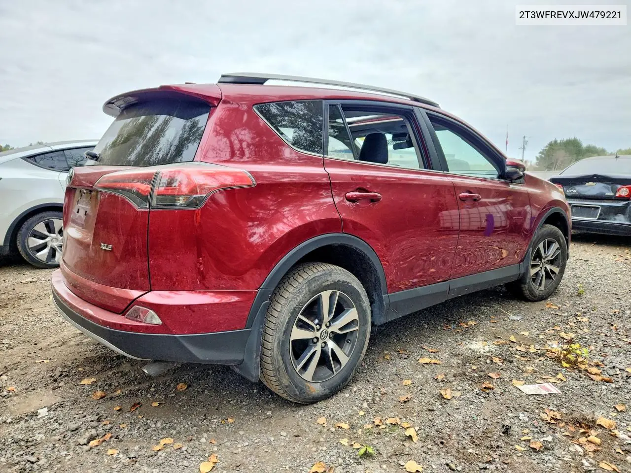 2018 TOYOTA RAV 4 VIN 2T3WFREVXJW479221 — фото 3