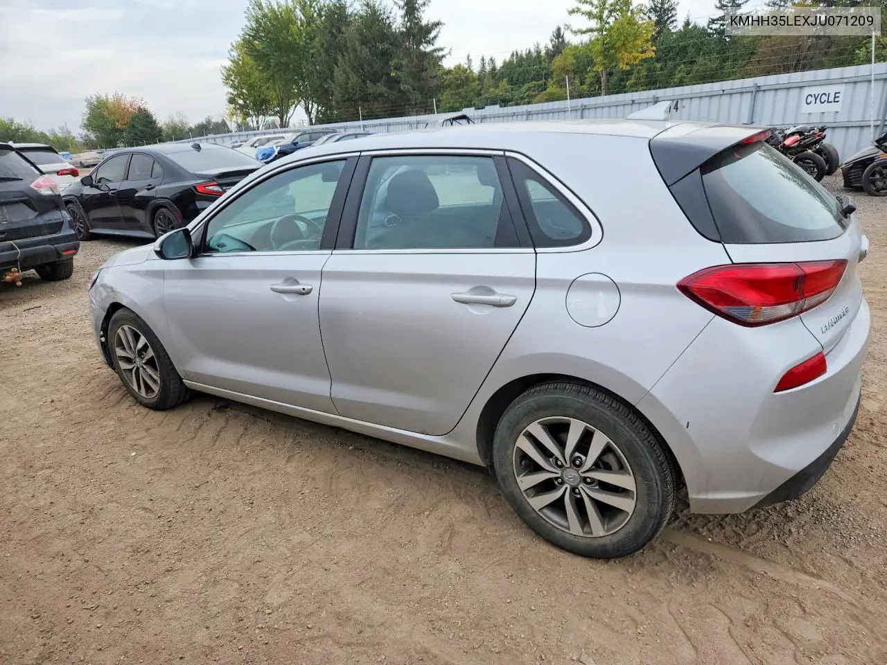 2018 HYUNDAI ELANTRA VIN KMHH35LEXJU071209 — фото 2