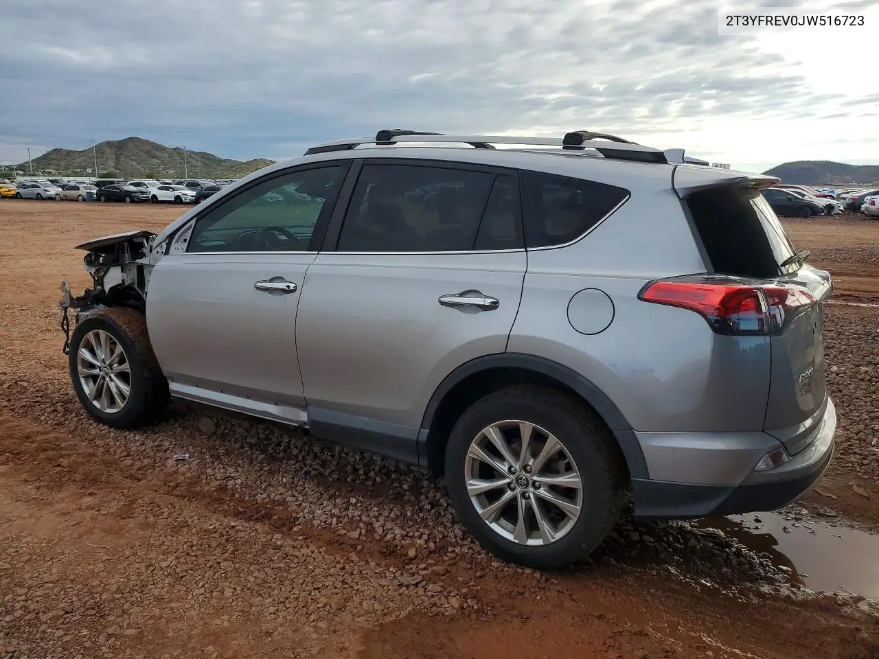 2018 TOYOTA RAV 4 VIN 2T3YFREV0JW516723 — фото 2