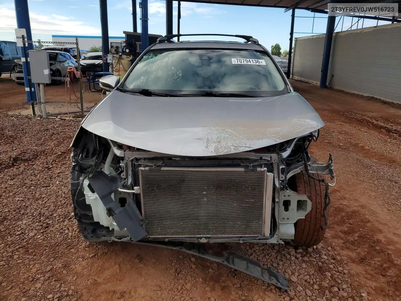 2018 TOYOTA RAV 4 VIN 2T3YFREV0JW516723 — фото 5