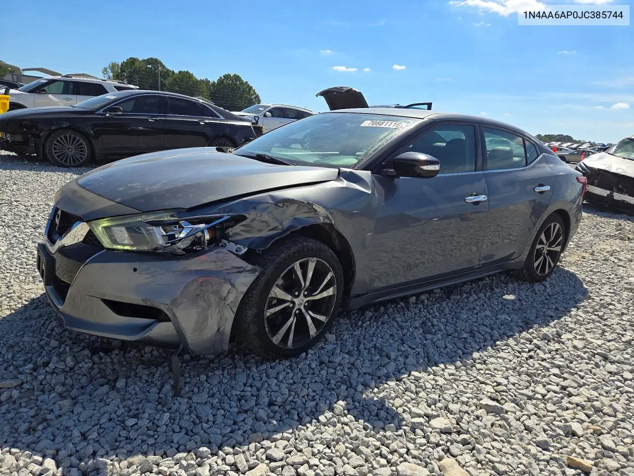 NISSAN MAXIMA 2018, VIN 1N4AA6AP0JC385744