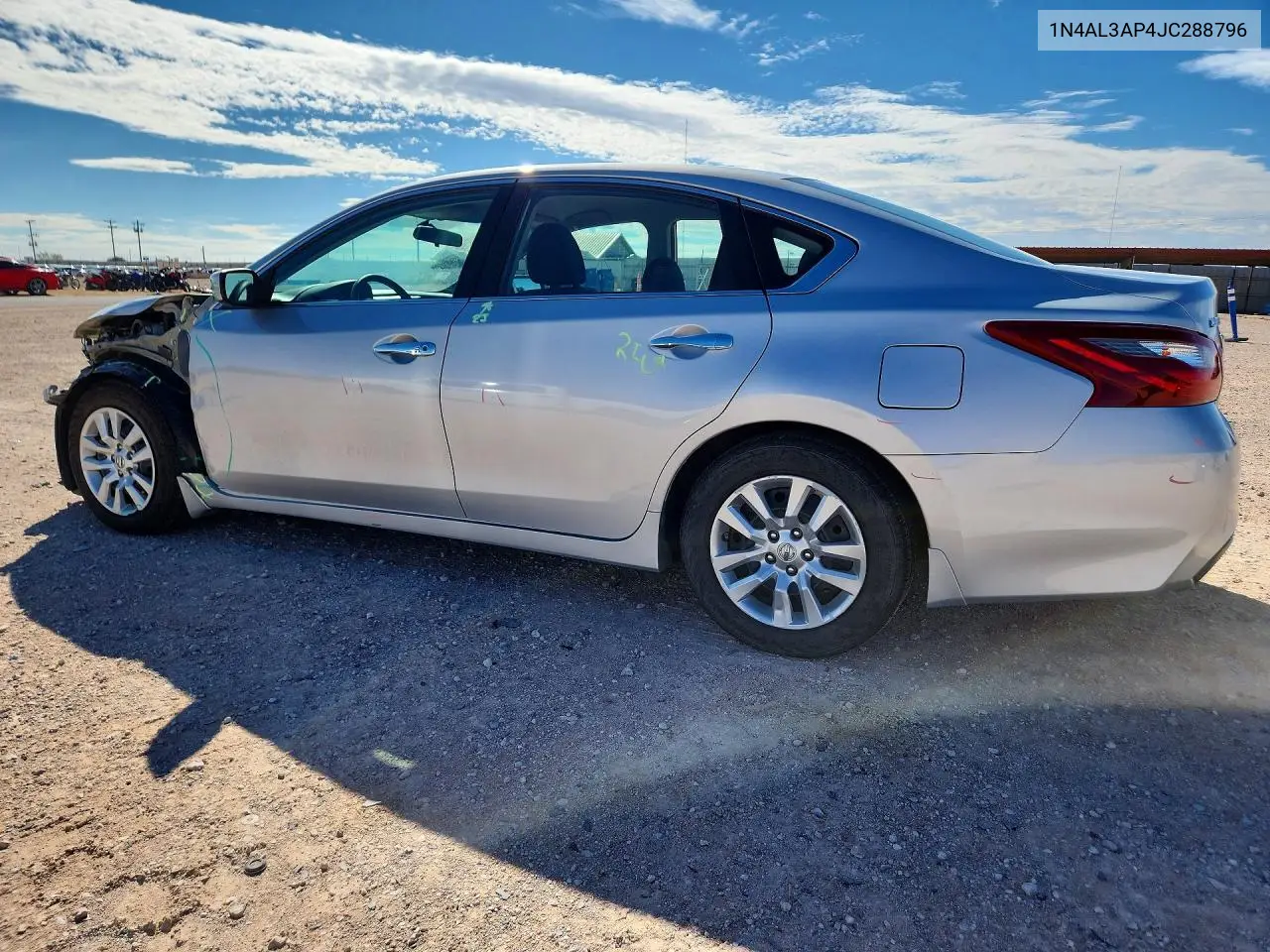 2018 NISSAN ALTIMA VIN 1N4AL3AP4JC288796 — фото 2