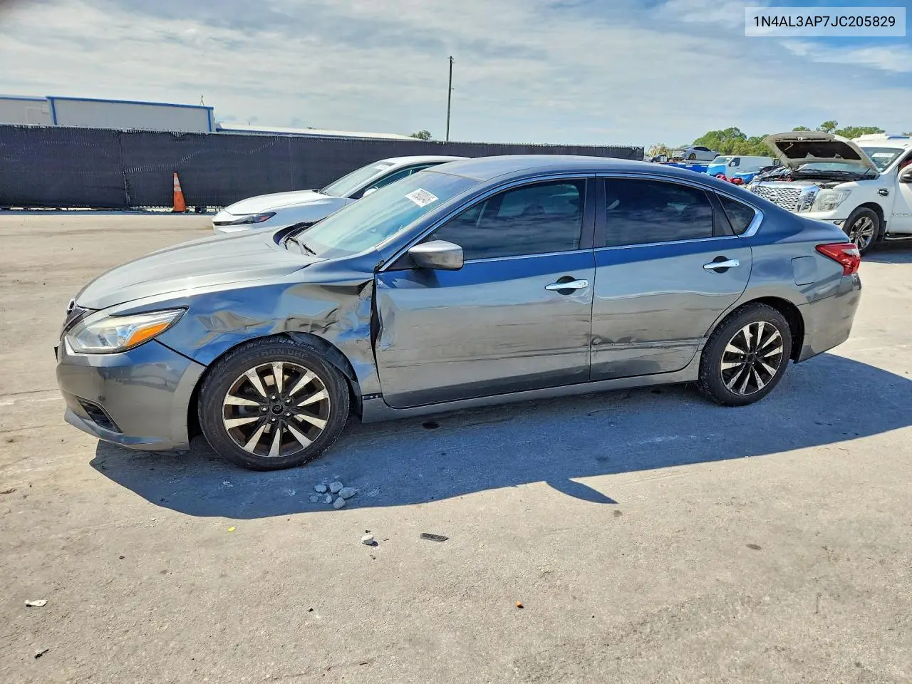 NISSAN ALTIMA 2018, VIN 1N4AL3AP7JC205829