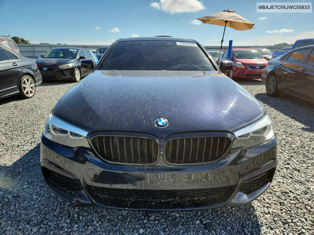 2018 BMW 5ER VIN WBAJE7C59JWC55833 — фото 5