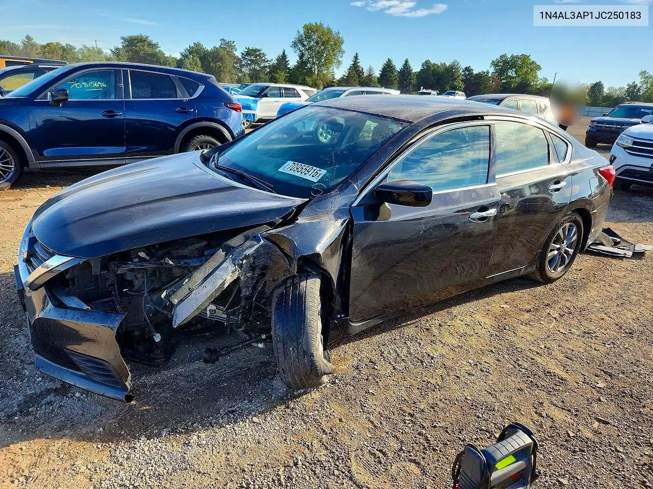 NISSAN ALTIMA 2018, VIN 1N4AL3AP1JC250183