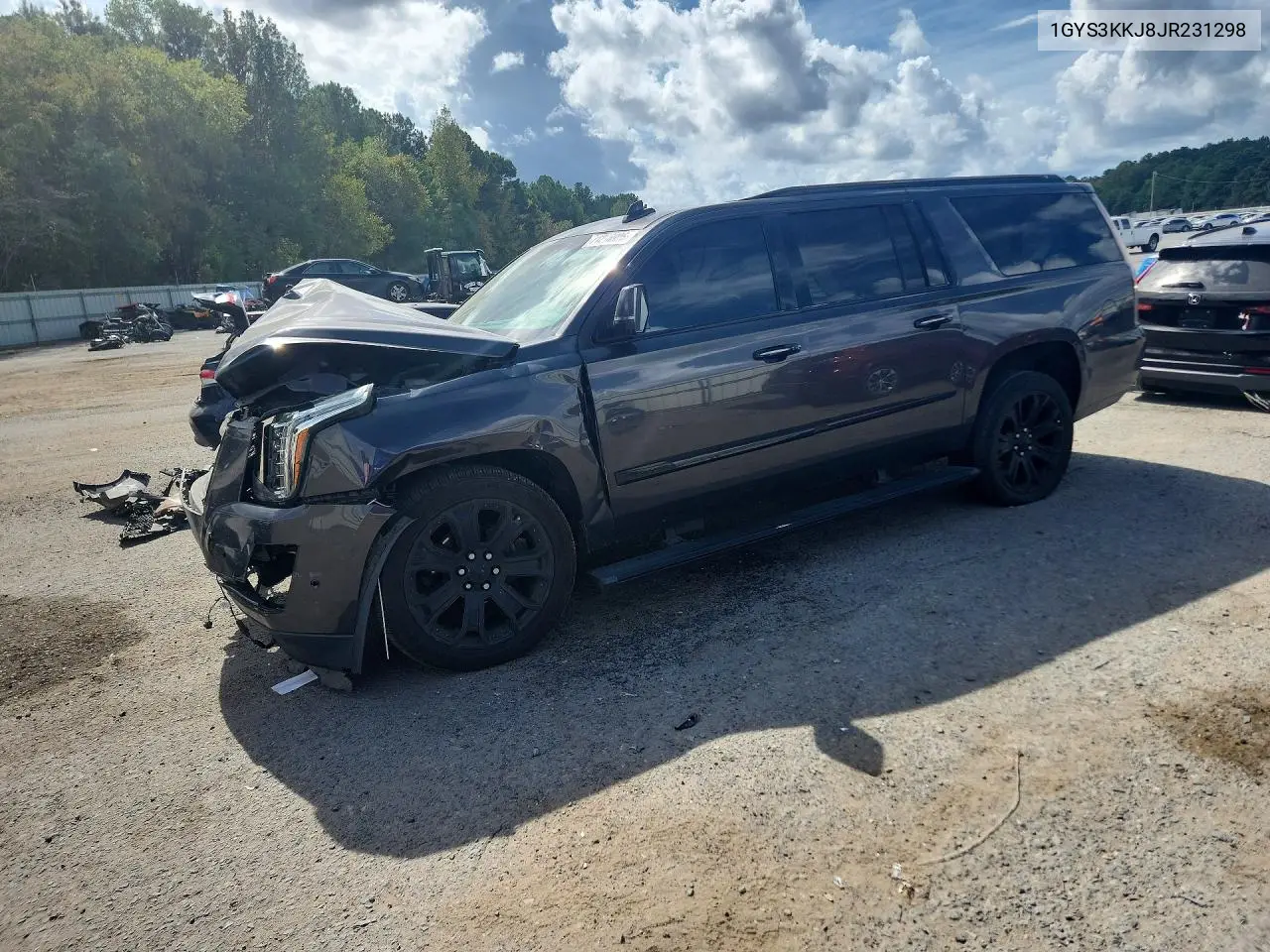 CADILLAC ESCALADE 2018, VIN 1GYS3KKJ8JR231298