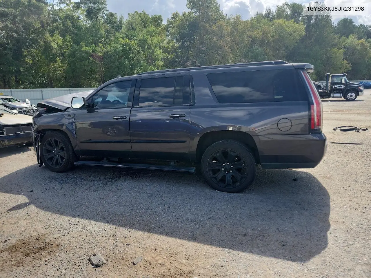2018 CADILLAC ESCALADE VIN 1GYS3KKJ8JR231298 — фото 2