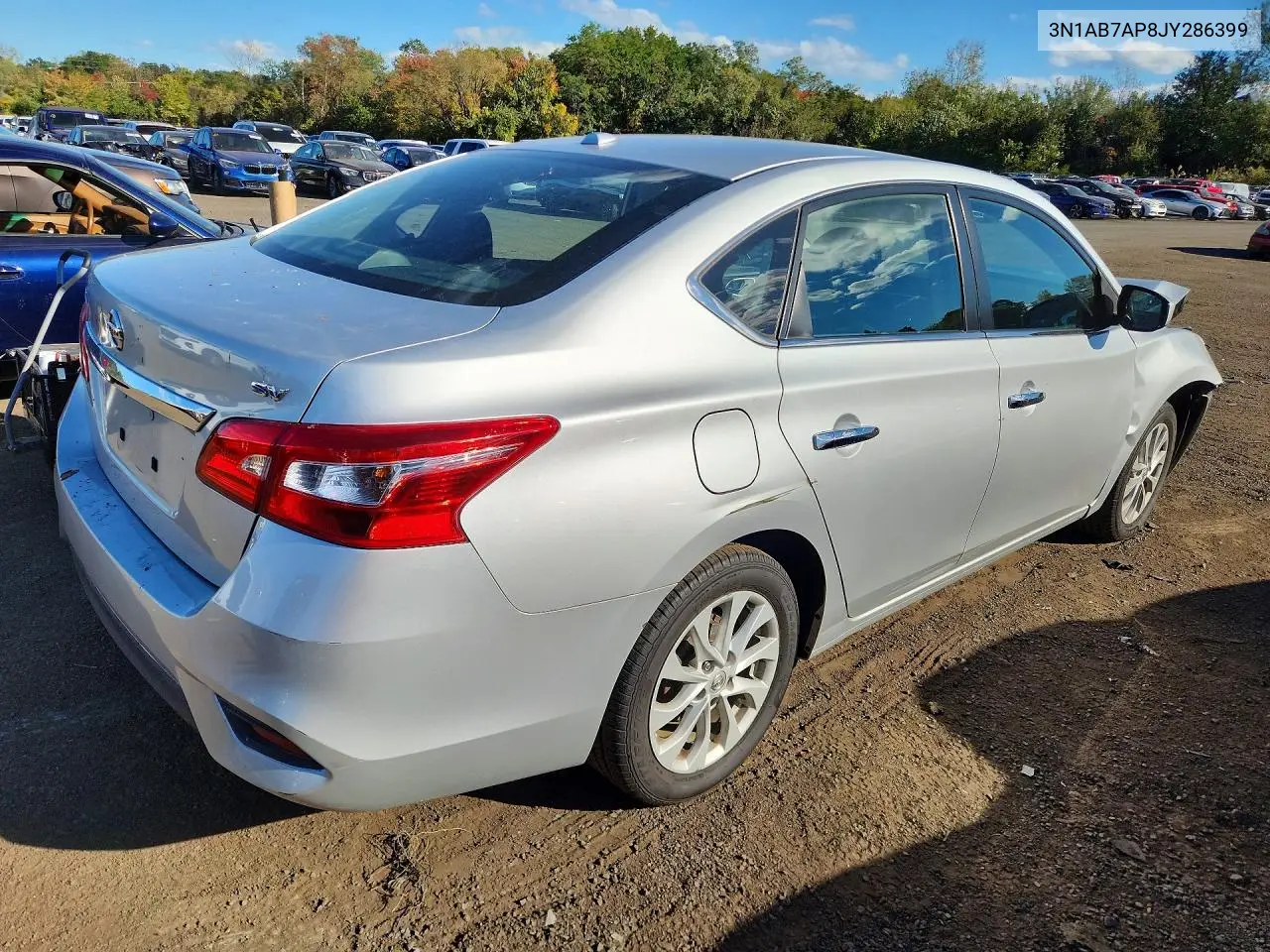 2018 NISSAN SENTRA VIN 3N1AB7AP8JY286399 — фото 3
