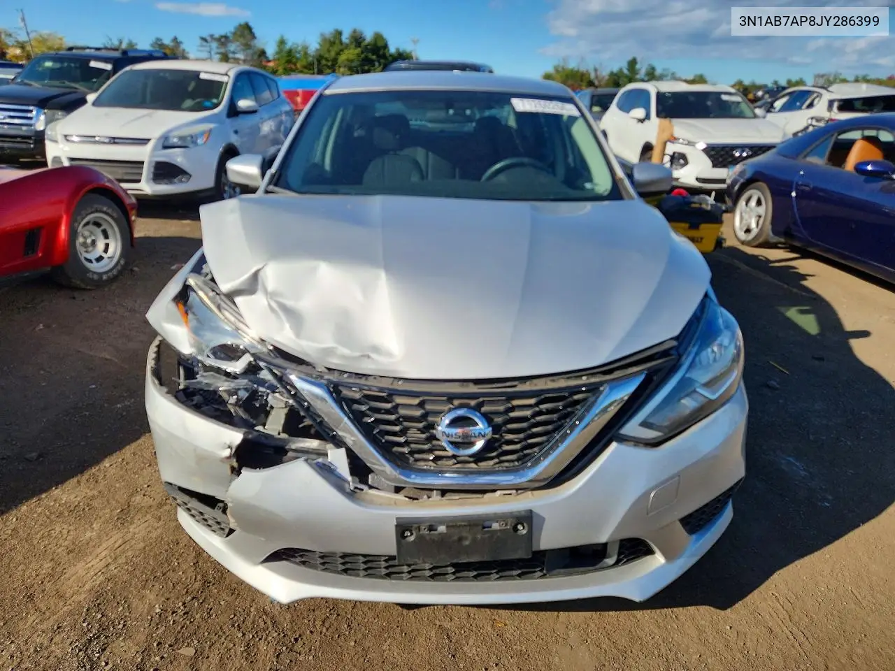 2018 NISSAN SENTRA VIN 3N1AB7AP8JY286399 — фото 5