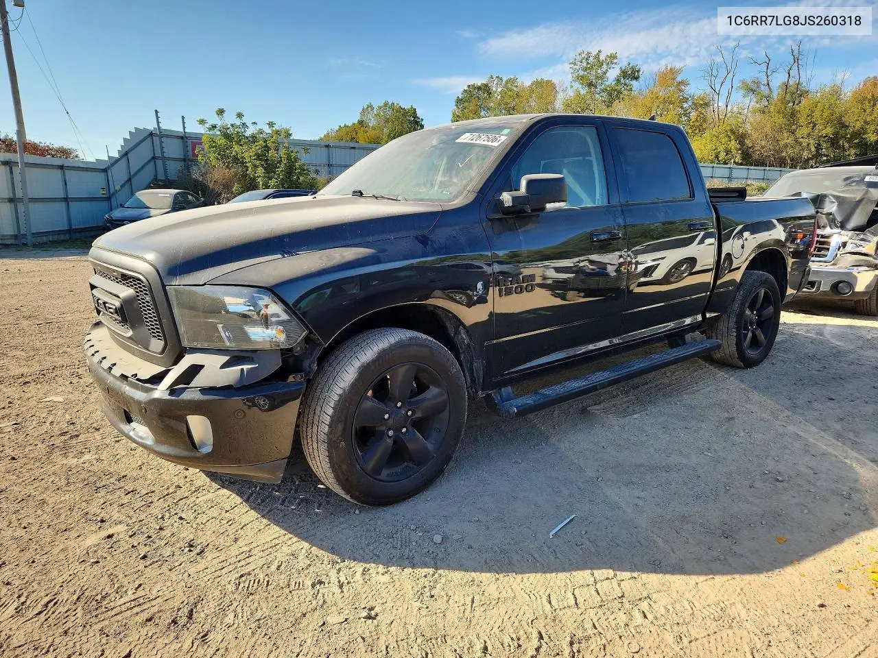 RAM 1500 2018, VIN 1C6RR7LG8JS260318