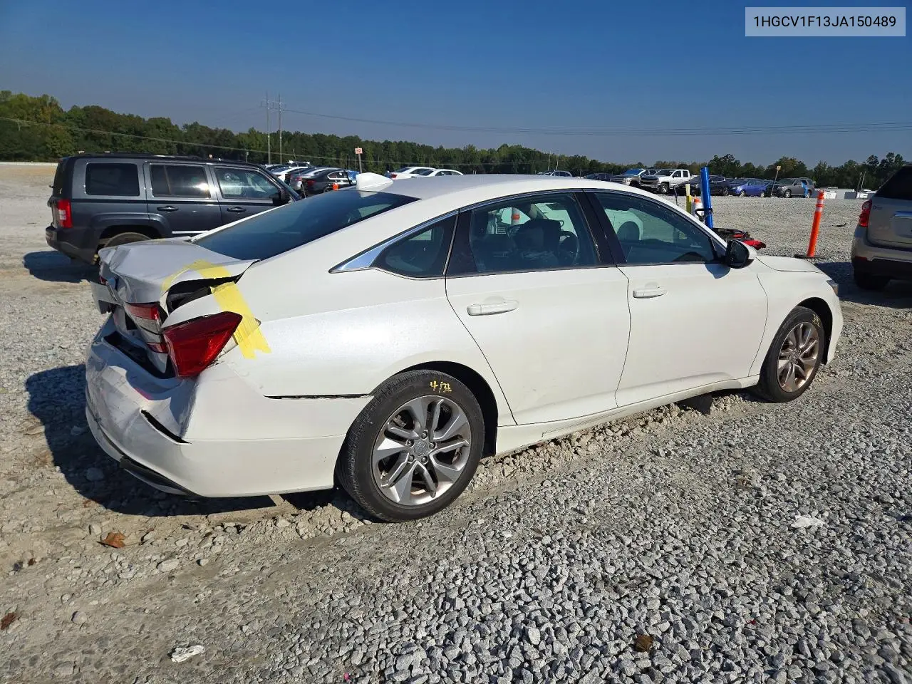 2018 HONDA ACCORD VIN 1HGCV1F13JA150489 — фото 3