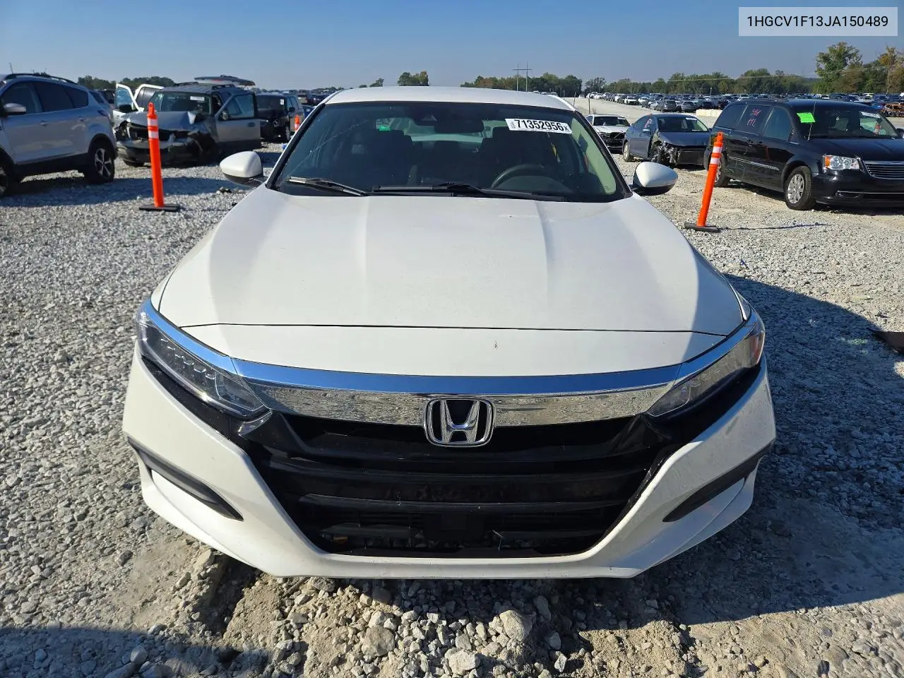 2018 HONDA ACCORD VIN 1HGCV1F13JA150489 — фото 5