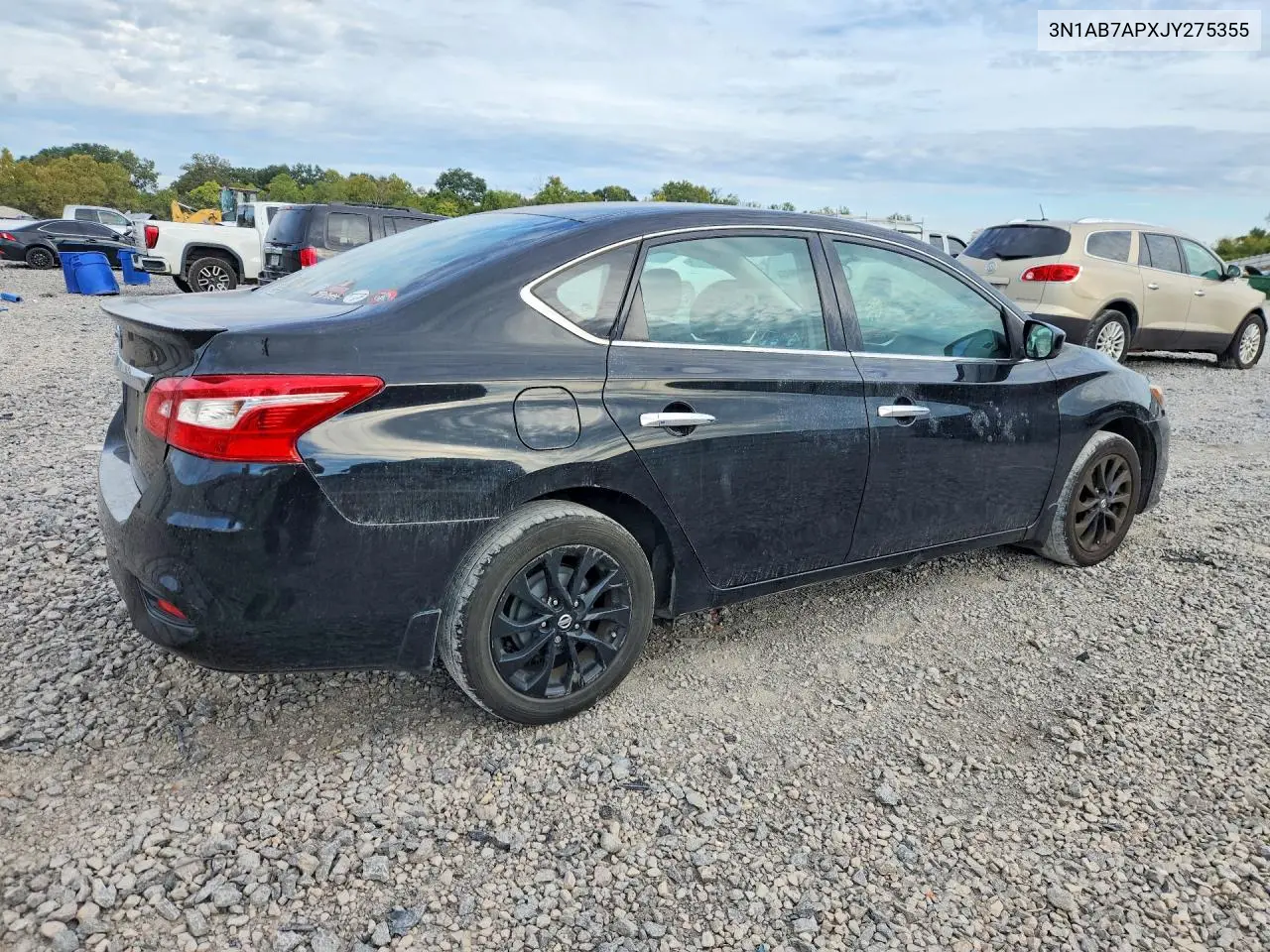 2018 NISSAN SENTRA VIN 3N1AB7APXJY275355 — фото 3