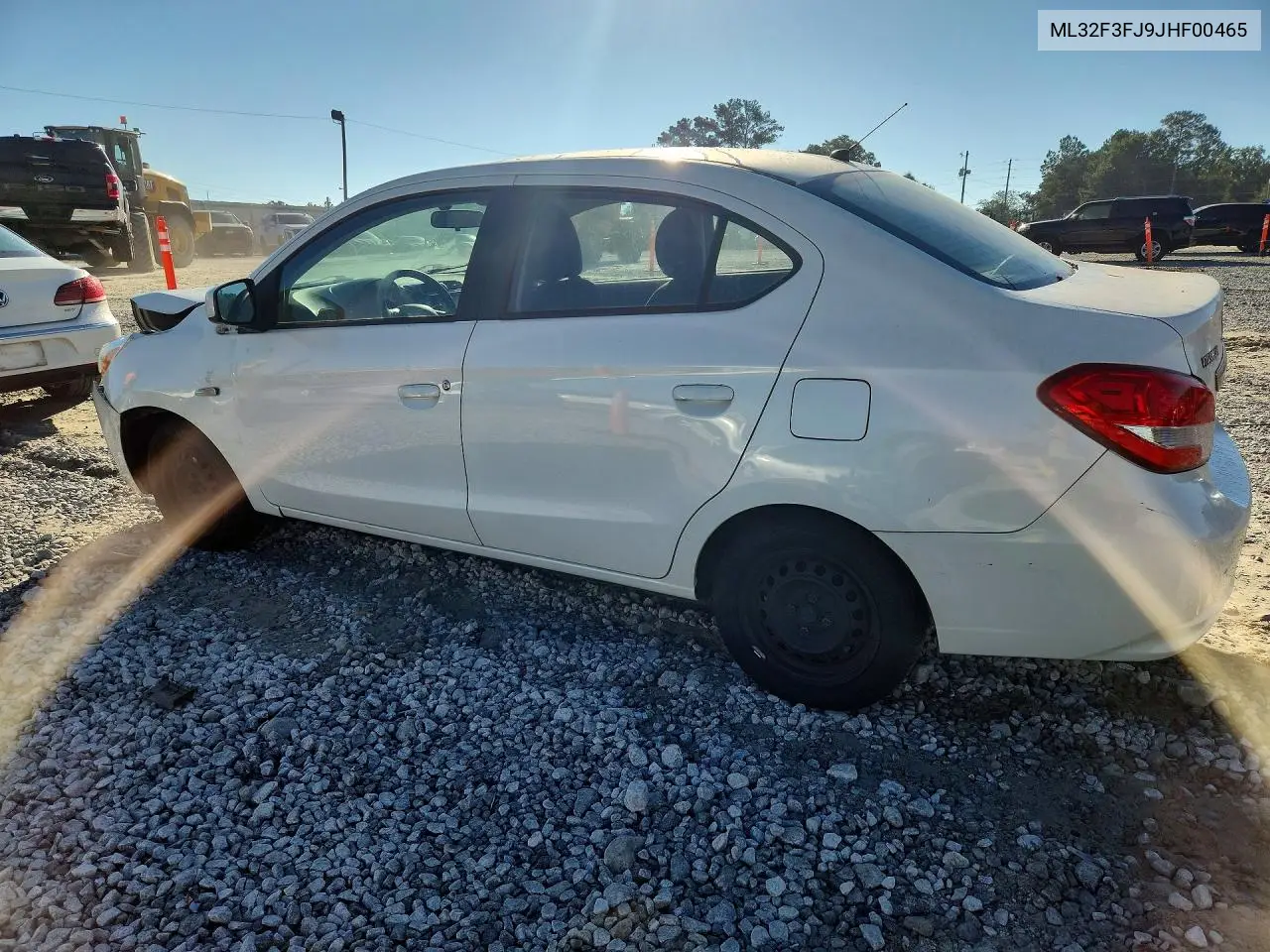 2018 MITSUBISHI MIRAGE VIN ML32F3FJ9JHF00465 — фото 2
