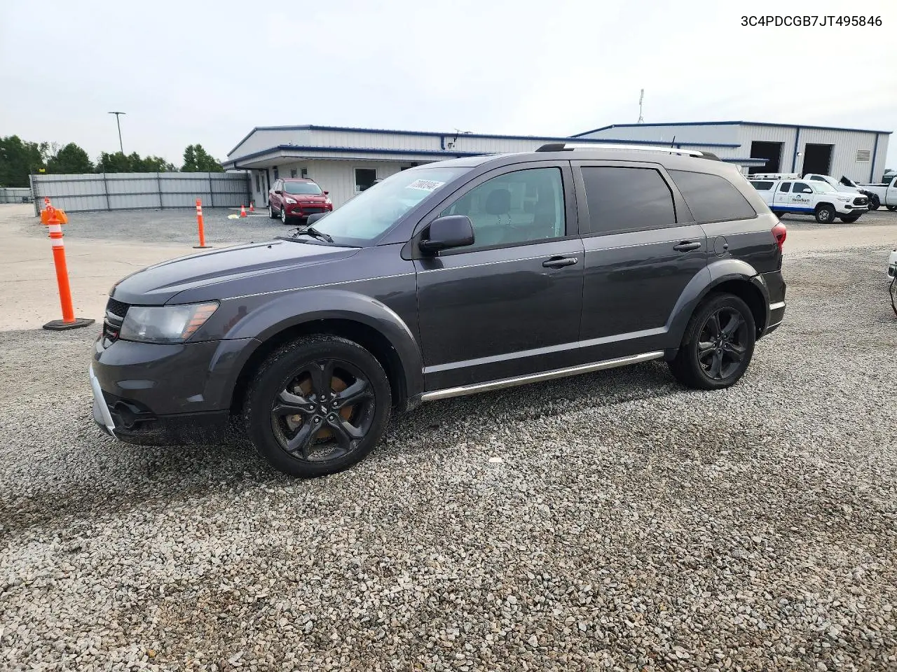 DODGE JOURNEY 2018, VIN 3C4PDCGB7JT495846