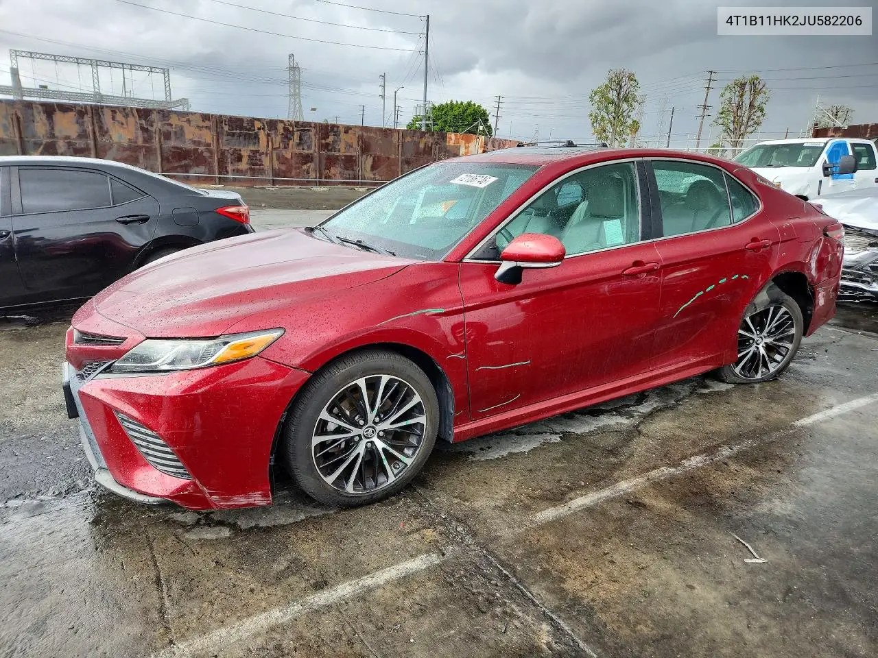 TOYOTA CAMRY 2018, VIN 4T1B11HK2JU582206