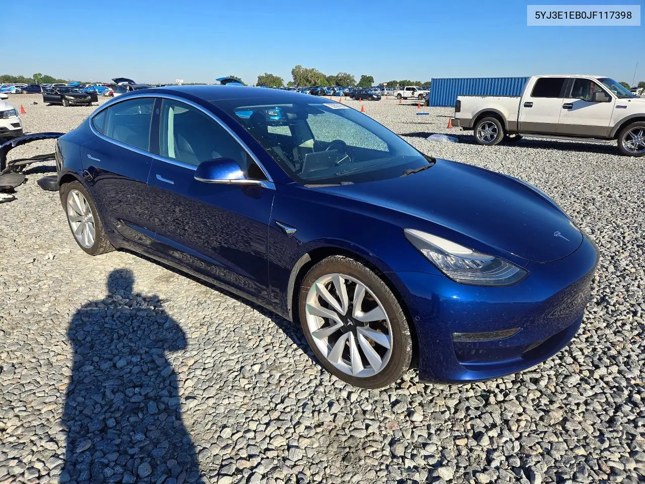 2018 TESLA MODEL 3 VIN 5YJ3E1EB0JF117398 — фото 4