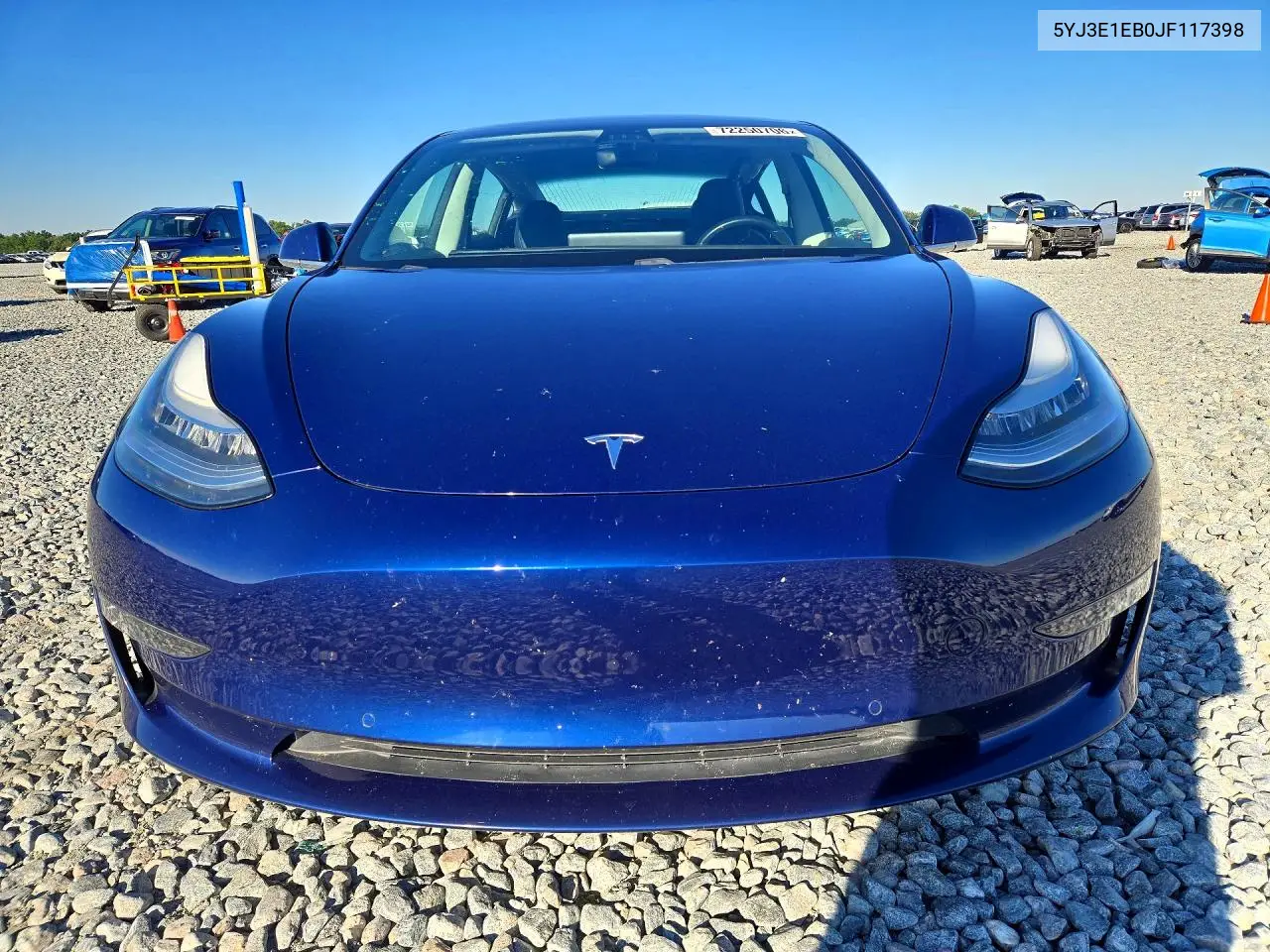 2018 TESLA MODEL 3 VIN 5YJ3E1EB0JF117398 — фото 5