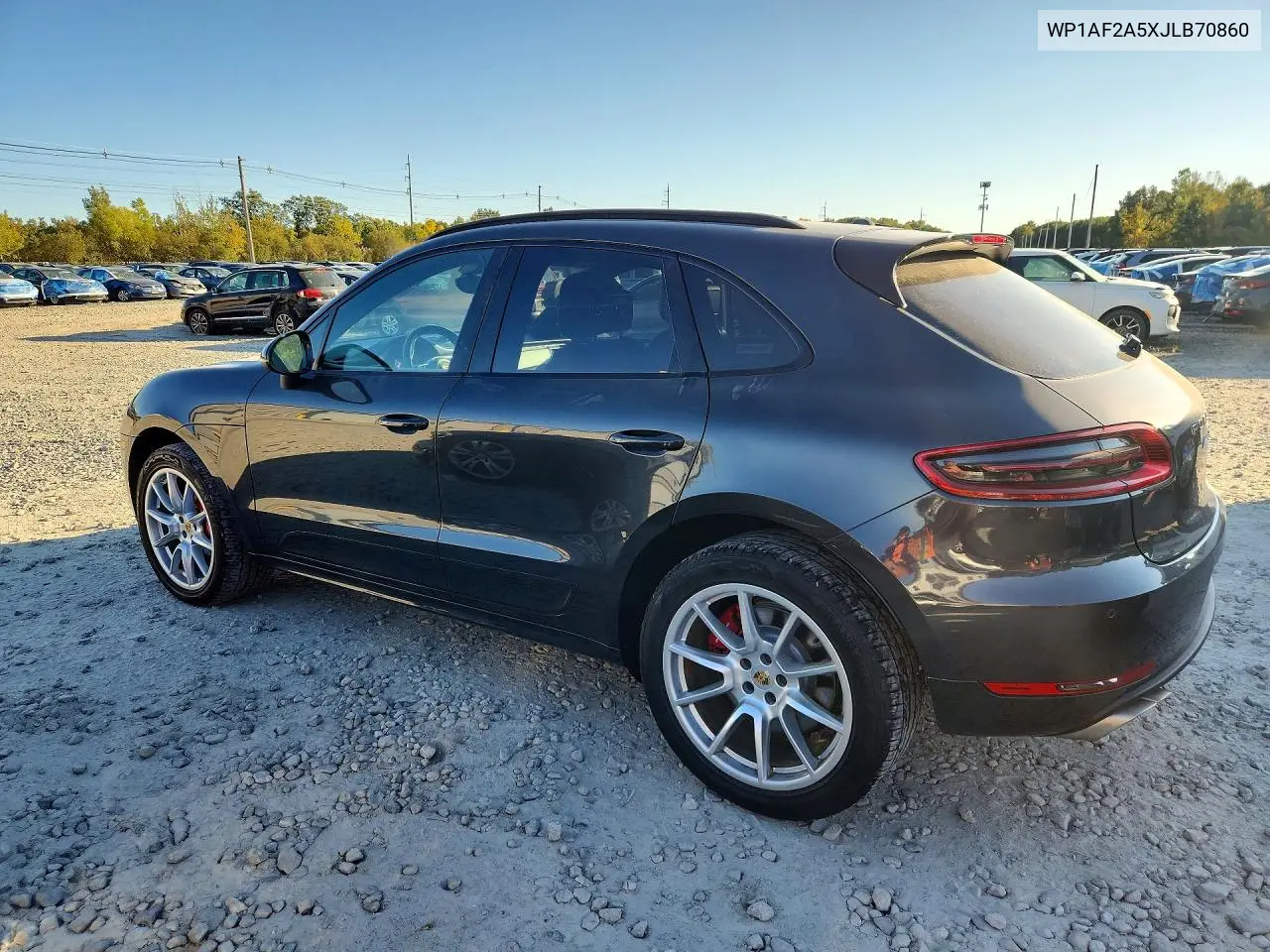 2018 PORSCHE MACAN VIN WP1AF2A5XJLB70860 — фото 2