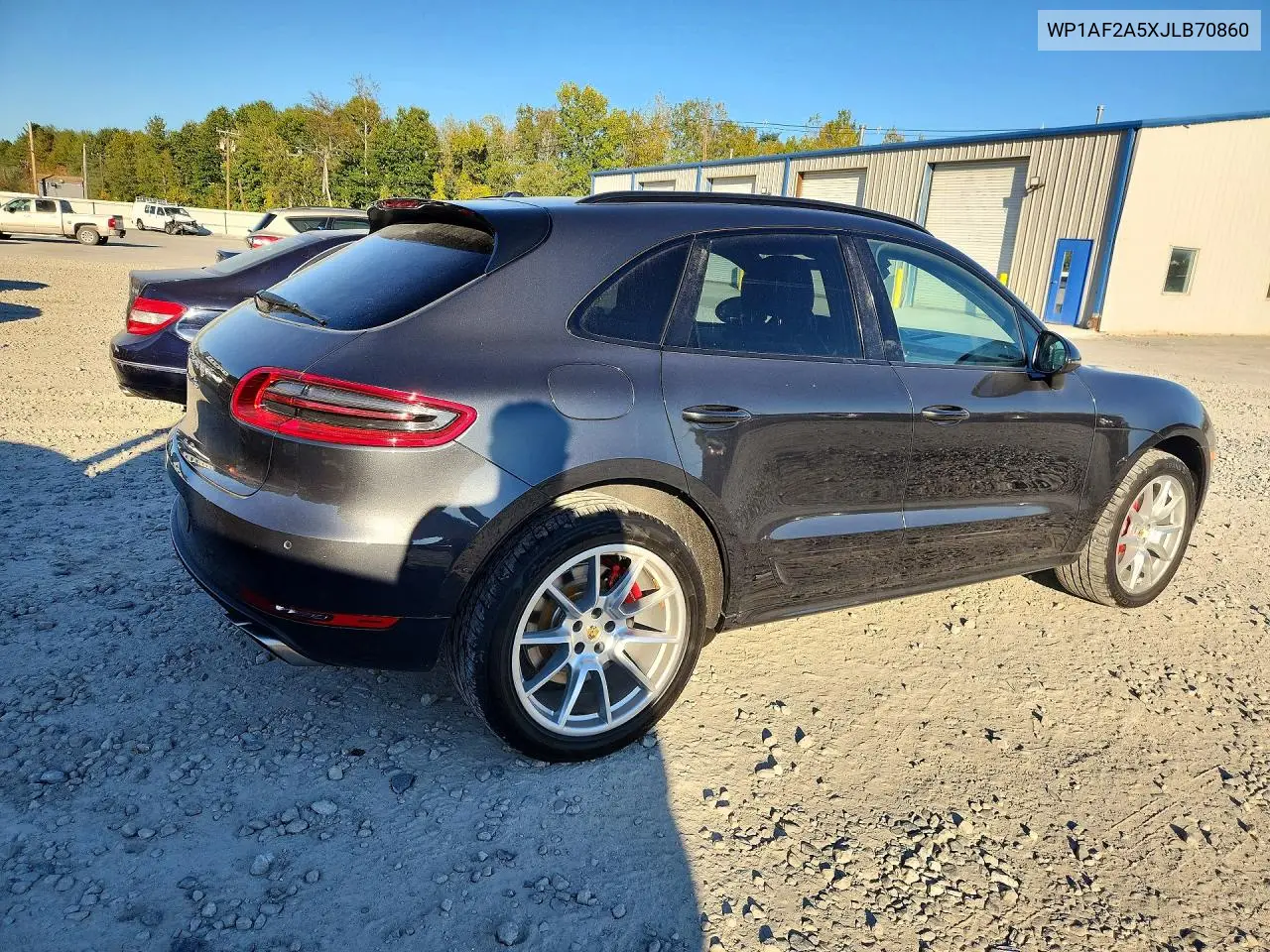 2018 PORSCHE MACAN VIN WP1AF2A5XJLB70860 — фото 3