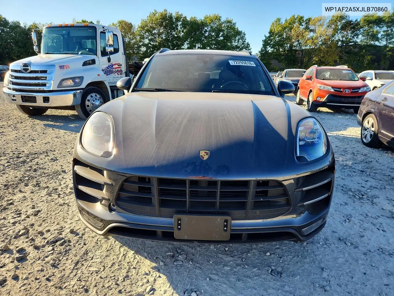 2018 PORSCHE MACAN VIN WP1AF2A5XJLB70860 — фото 5