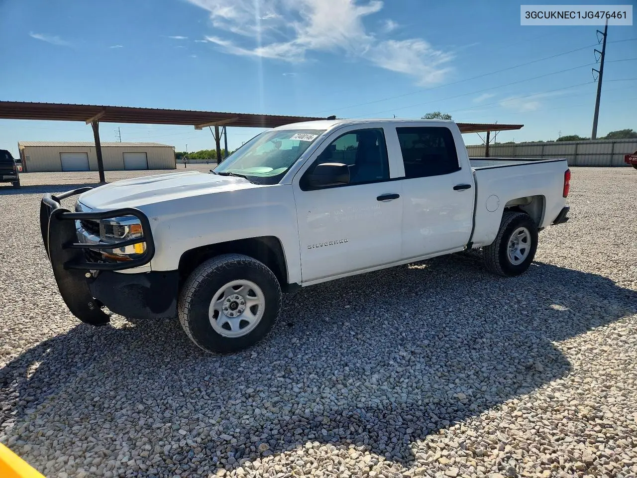CHEVROLET SILVERADO 2018, VIN 3GCUKNEC1JG476461