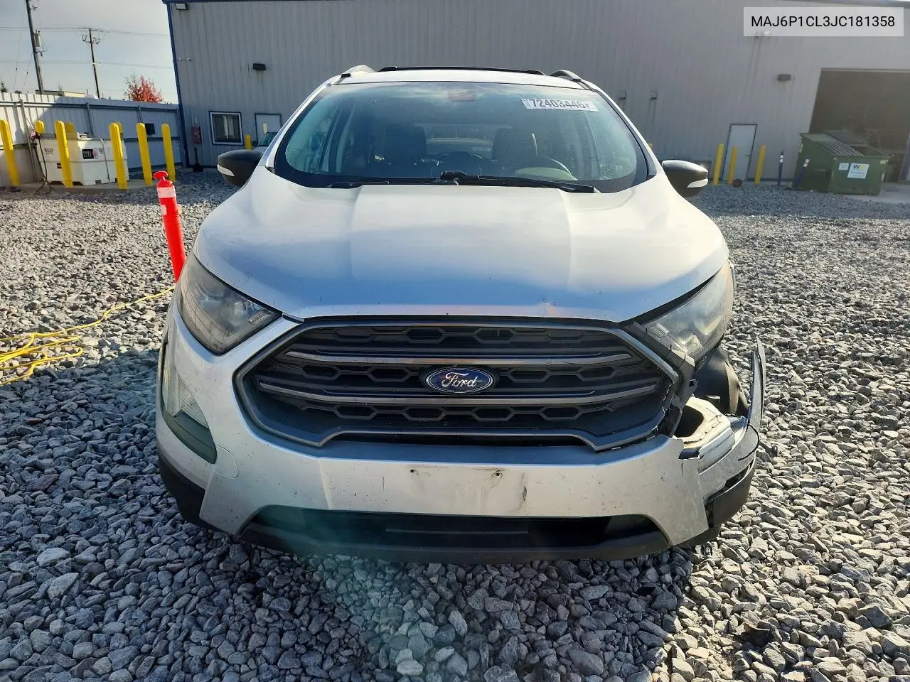 2018 FORD ECOSPORT VIN MAJ6P1CL3JC181358 — фото 5