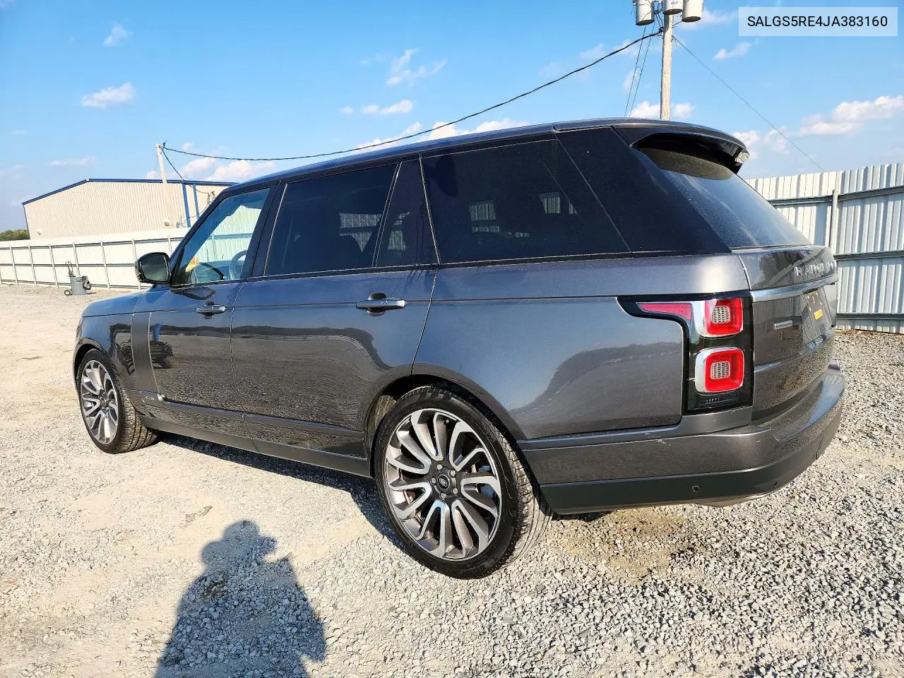 2018 LAND ROVER RANGE ROVER VIN SALGS5RE4JA383160 — фото 2