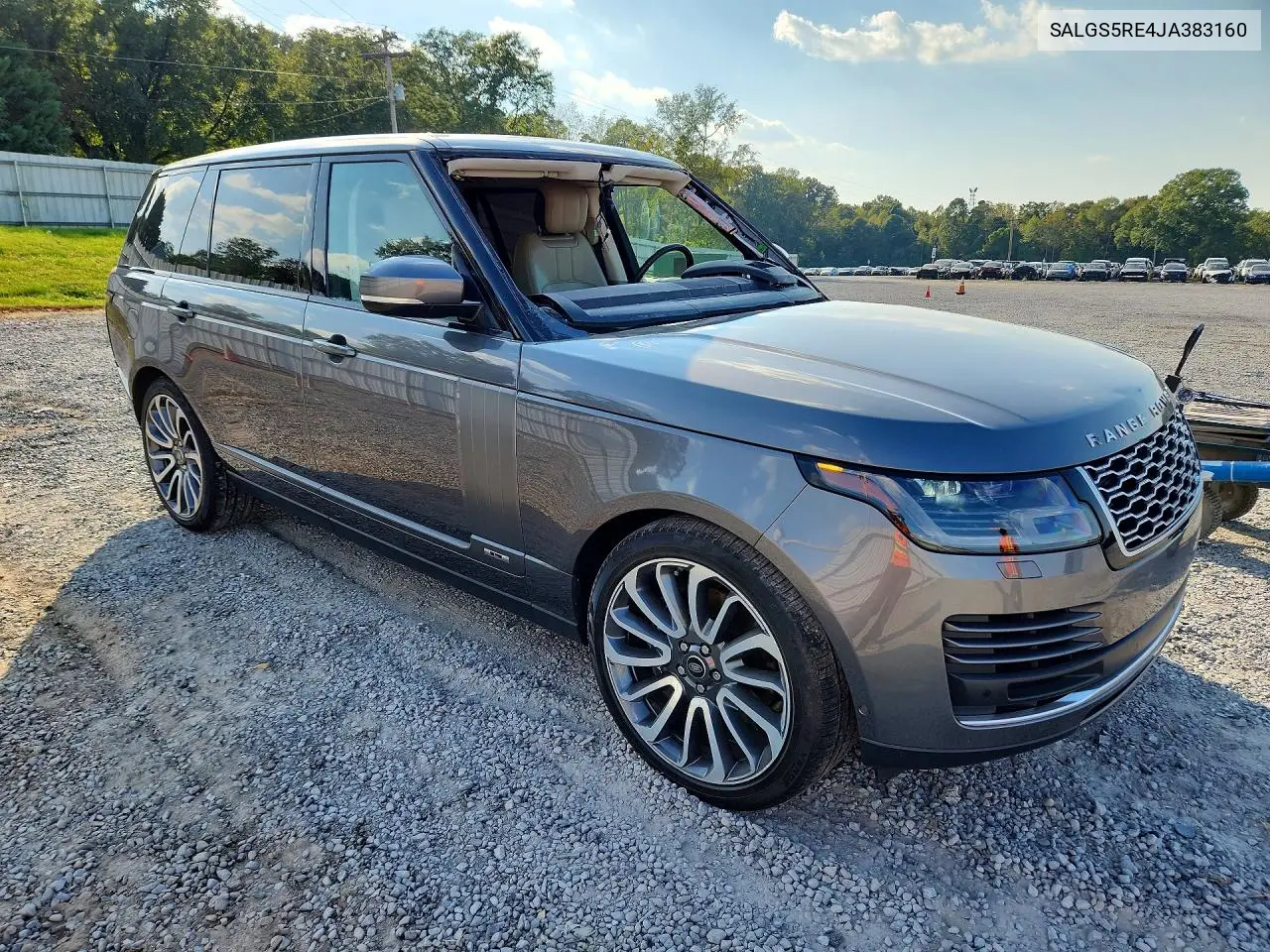 2018 LAND ROVER RANGE ROVER VIN SALGS5RE4JA383160 — фото 4