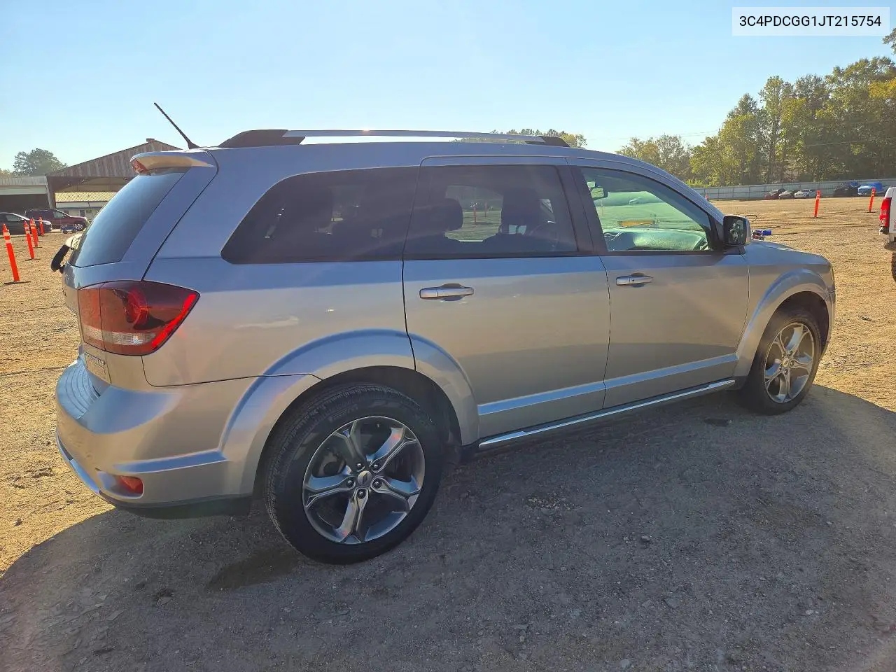 2018 DODGE JOURNEY VIN 3C4PDCGG1JT215754 — фото 3