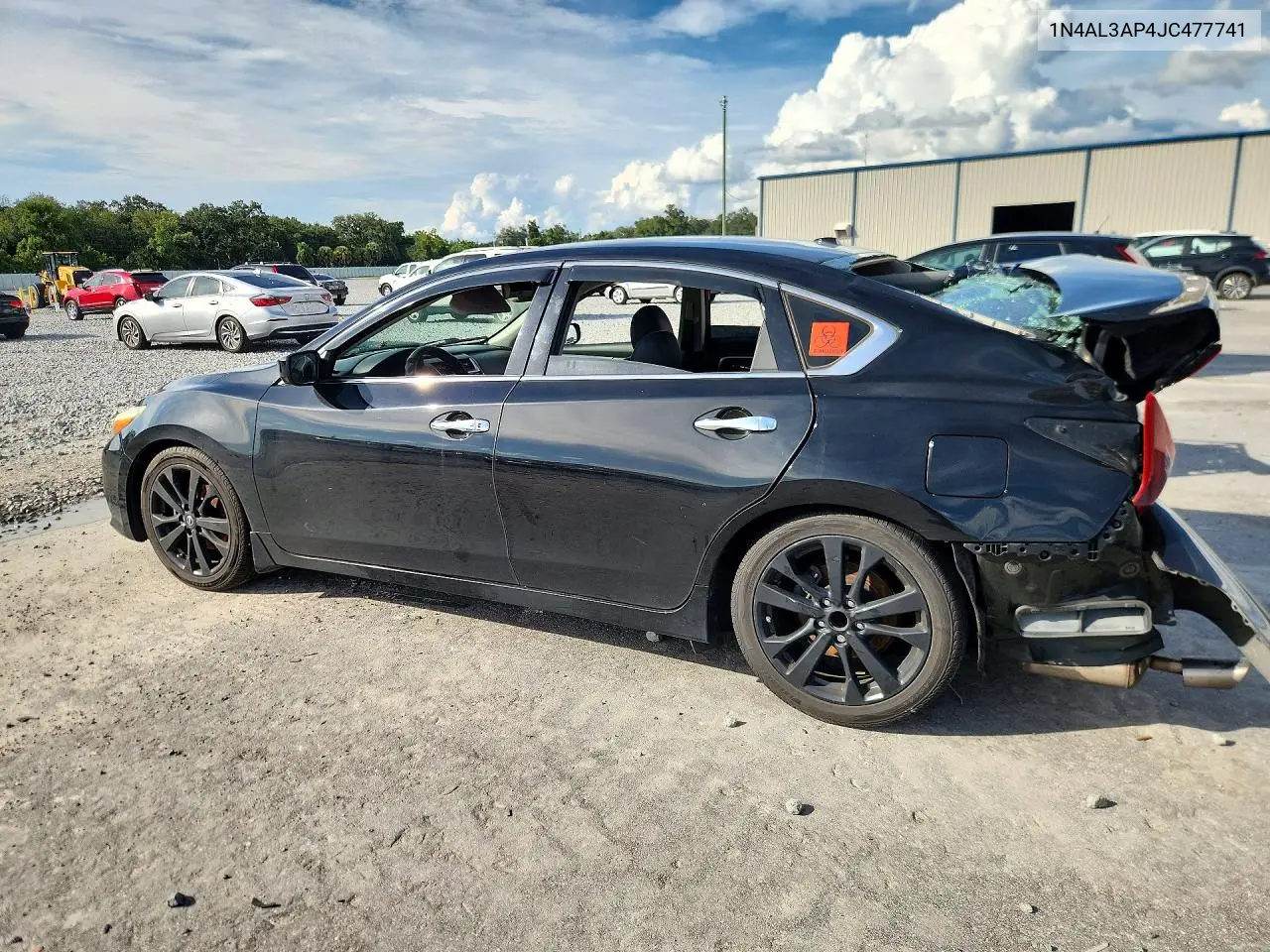 2018 NISSAN ALTIMA VIN 1N4AL3AP4JC477741 — фото 2